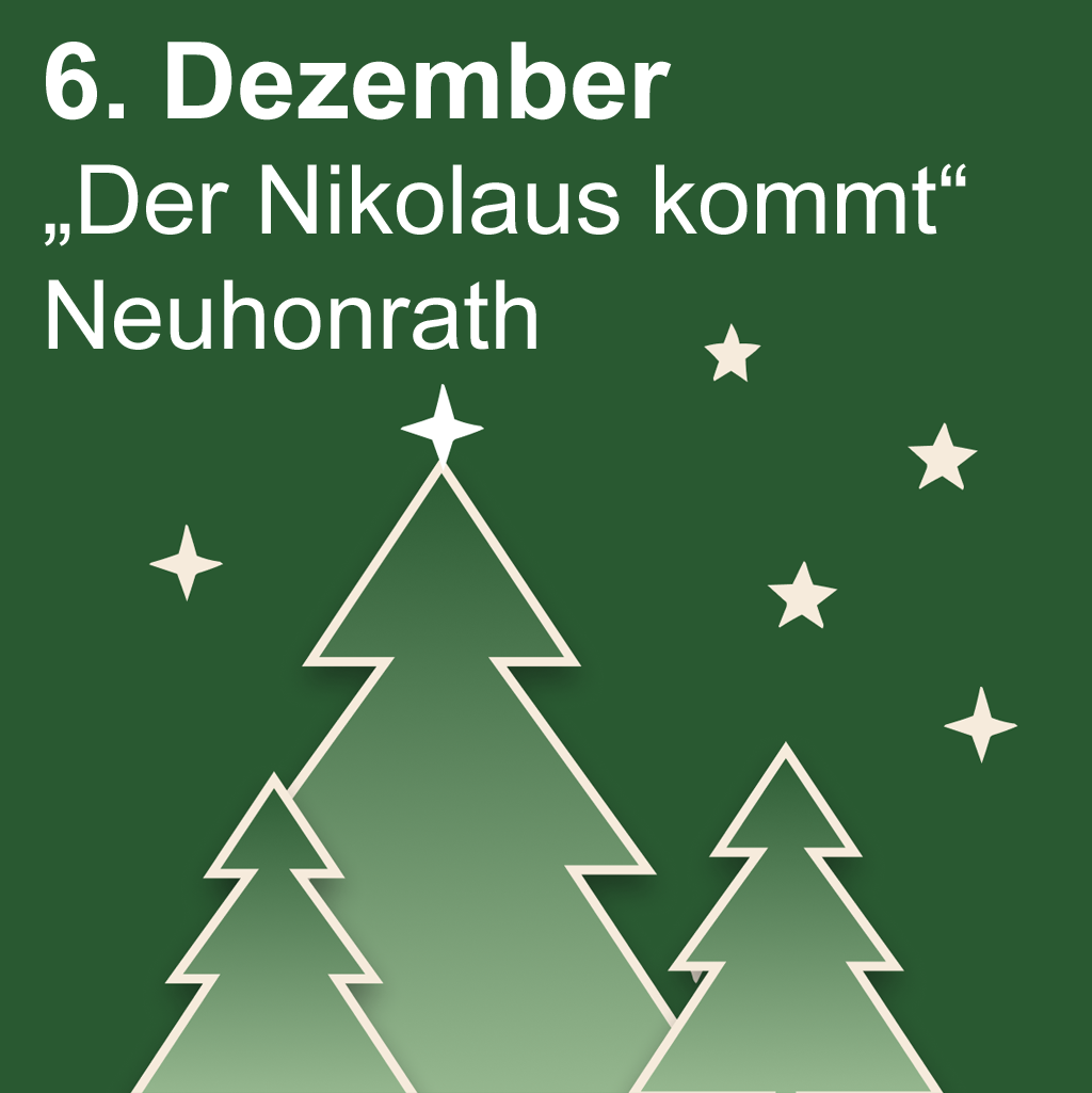 door-Samstag, 6. Dezember, 17.00 Uhr