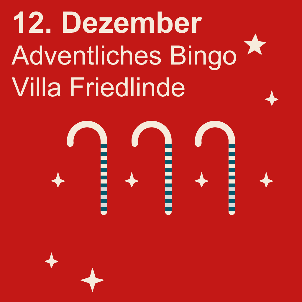 door-Freitag, 12. Dezember, 14.00 Uhr