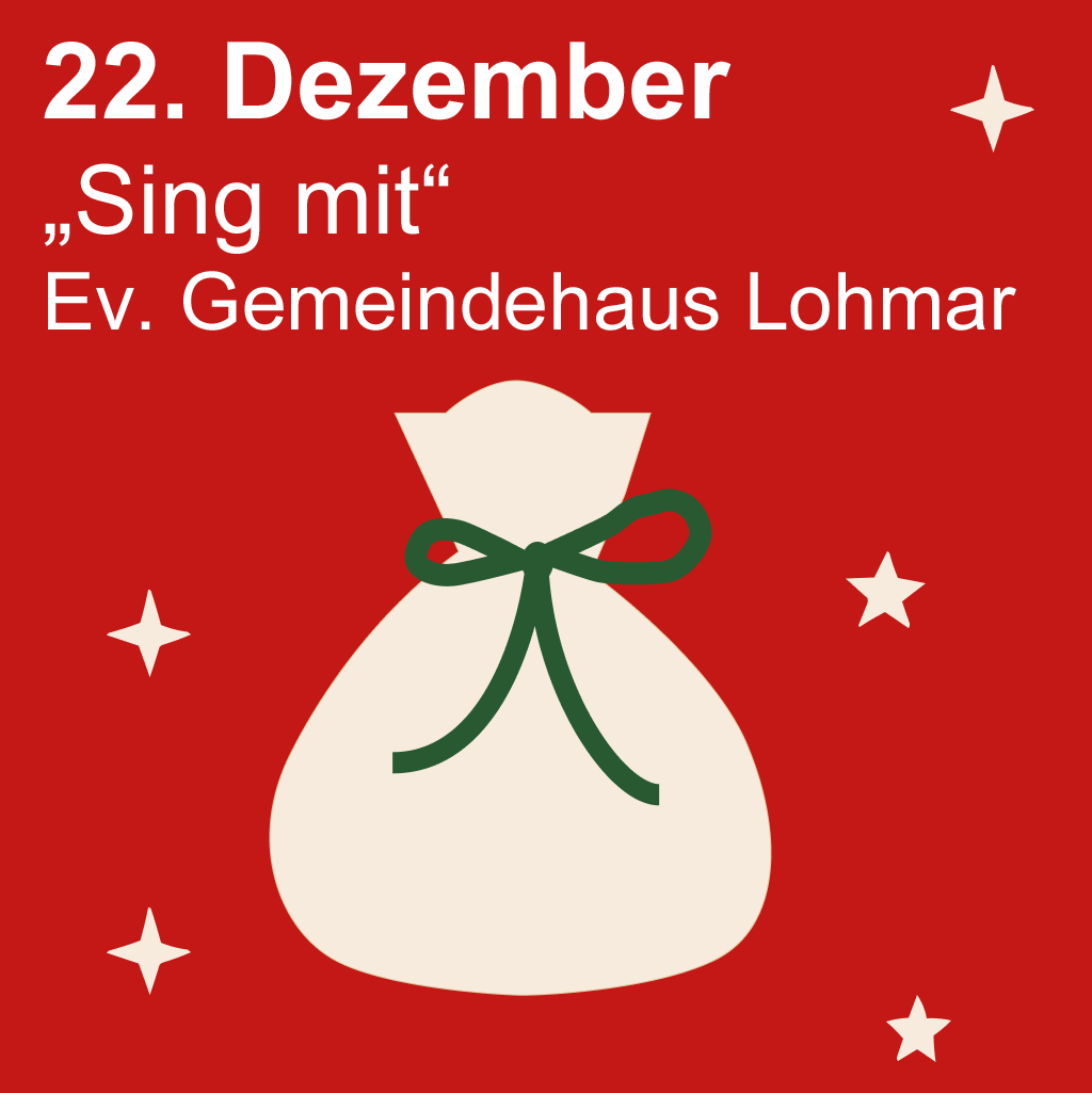 door-Montag, 22. Dezember, 16.00 Uhr